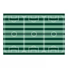 Focipálya mintás asztalterítő – 120×180 cm