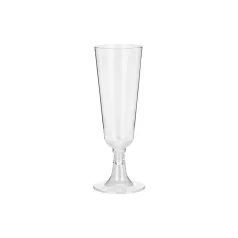 Műanyag pezsgőspohár szett 150 ml (8 db)