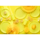 Asztalterítő 137x183 cm, sárga