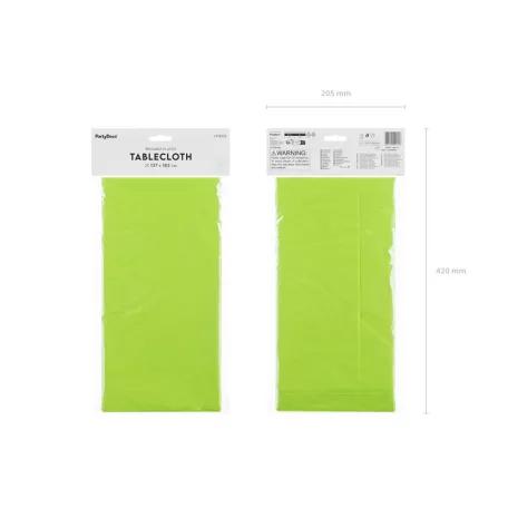 Asztalterítő 137x183 cm, világoszöld
