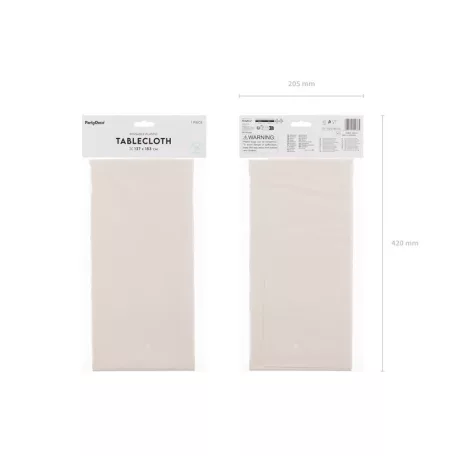 Asztalterítő 137x183 cm, bézs