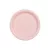 Papír tányér világos rózsaszín, 23 cm (6 db)