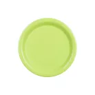 Papír tányér világoszöld, 23 cm (6 db)