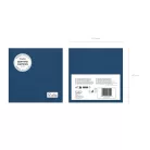 Papírszalvéta sötétkék, 33x33 cm (20 db)