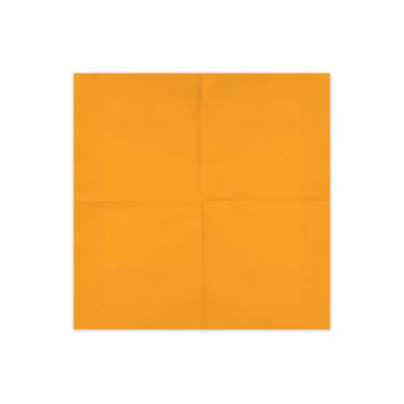 Papírszalvéta világos narancssárga, 33x33 cm (20 db)