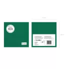 Papírszalvéta sötétzöld, 33x33 cm (20 db)