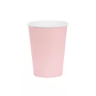 Papírpohár világos rózsaszín, 250 ml (6 db)