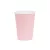 Papírpohár világos rózsaszín, 250 ml (6 db)