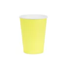 Papírpohár sárga, 250 ml (6 db)