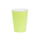 Papírpohár világoszöld, 250 ml (6 db)