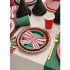 Papírpohár sötétzöld, 250 ml (6 db)