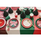 Papírpohár sötétzöld, 250 ml (6 db)