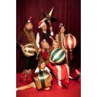 Ajándékdoboz alakú fólia lufik 34 x 36 cm (3 db)