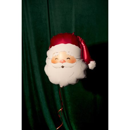 Mikulás fólia lufi (42 × 43 cm)