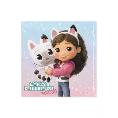   Gabi Babaháza (Gabby’s Dollhouse – The Movie) papírszalvéta (20 db)