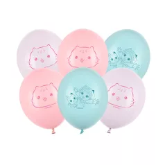   Gabi Babaháza (Gabby’s Dollhouse – The Movie) pasztell lufik (6 db)