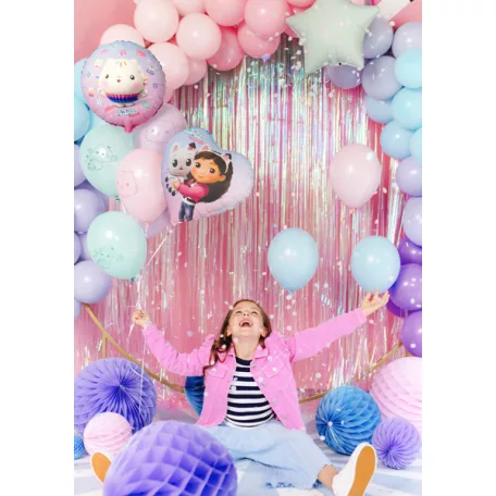 Gabi Babaháza (Gabby’s Dollhouse – The Movie) pasztell lufik (6 db)