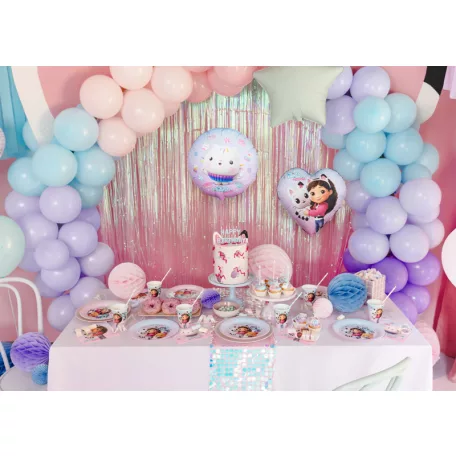 Gabi Babaháza (Gabby’s Dollhouse - The Movie) szív alakú fólia lufi (1 db)