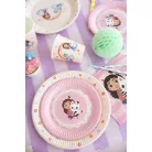 Gabi Babaháza (Gabby’s Dollhouse) papírtányér, 18 cm (6 db)