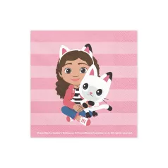 Gabi Babaháza (Gabby’s Dollhouse) papírszalvéta (20 db)