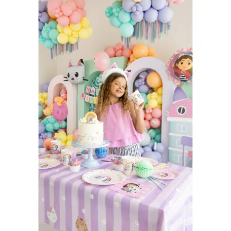 Gabi Babaháza (Gabby’s Dollhouse) papír asztalterítő (1 db)