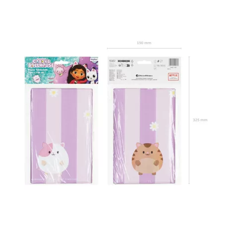 Gabi Babaháza (Gabby’s Dollhouse) papír asztalterítő (1 db)