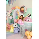 Gabi Babaháza (Gabby’s Dollhouse) rózsaszegélyes fólia lufi 52x52 cm (1 db)