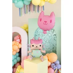   Gabi Babaháza (Gabby’s Dollhouse) Baby Box & Cica fólia lufi szett (2 db)