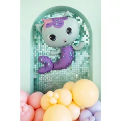   Gabi Babaháza (Gabby’s Dollhouse) MerCat fólia lufi (1 db)