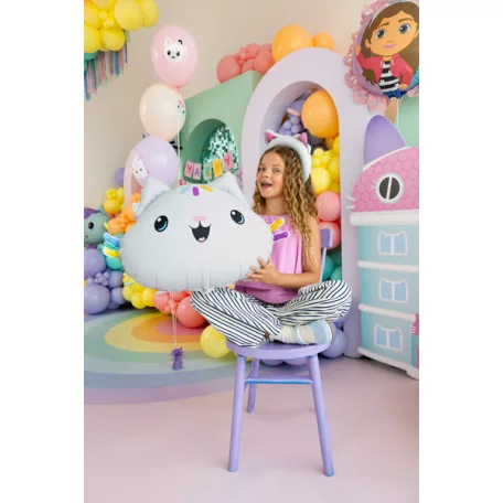 Gabi Babaháza (Gabby’s Dollhouse) Cakey fólia lufi (1 db)