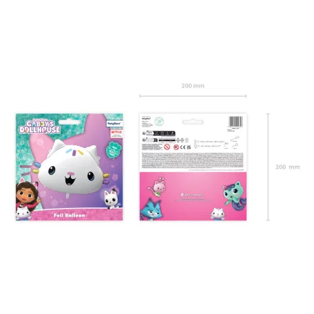 Gabi Babaháza (Gabby’s Dollhouse) Cakey fólia lufi (1 db)