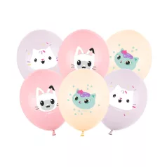   Gabi Babaháza (Gabby’s Dollhouse) lufi szett, 30 cm (6 db)