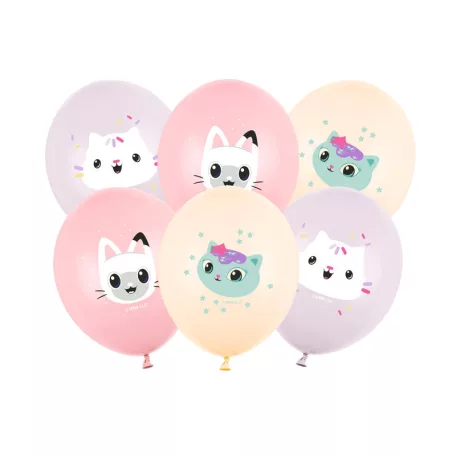 Gabi Babaháza (Gabby’s Dollhouse) lufi szett, 30 cm (6 db)