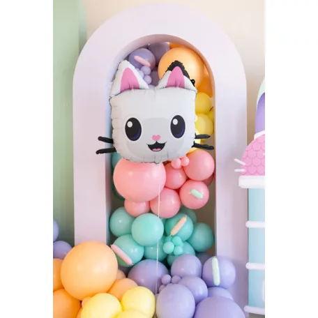 Gabi Babaháza (Gabby’s Dollhouse) Pandy Paws fólia lufi (1 db)