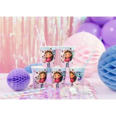   Gabi Babaháza (Gabby’s Dollhouse – The Movie) papírpohár, 250 ml (6 db)