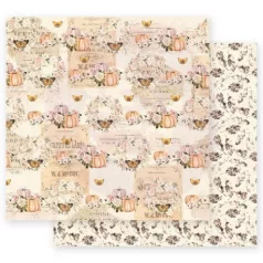   Scrapbook papír 12", Prima Marketing Autumn Sunset / Fall Flight -  (1 ív)