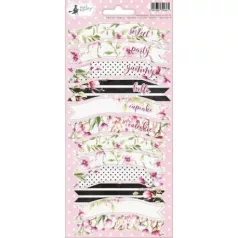   Matrica 5x23 cm, Piatek13 Sticker sheet  / Party Hello Beautiful 01 -  (1 ív)