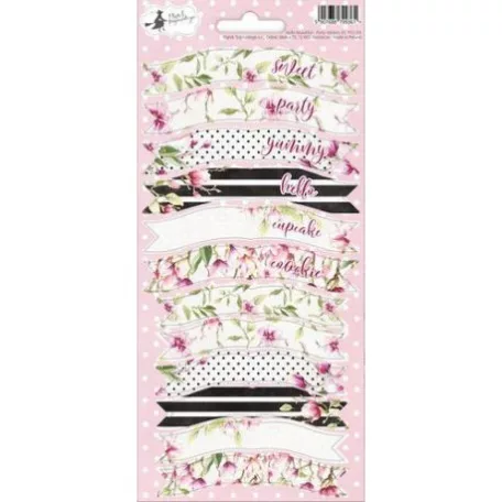 Matrica 5x23 cm, Piatek13 Sticker sheet  / Party Hello Beautiful 01 -  (1 ív)