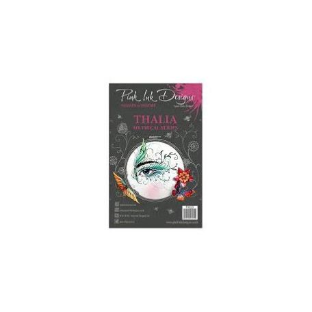 Szilikonbélyegző A5, Pink Ink Designs Clear Stamp / Thalia - Gnome, fairies (1 db)