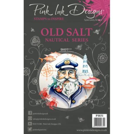 Szilikonbélyegző A5, Pink Ink Designs Clear Stamp / Old Salt - Maritime (1 db)