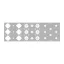Stencil Mexican Pattern - Pronty Layered Stencil (3 db)