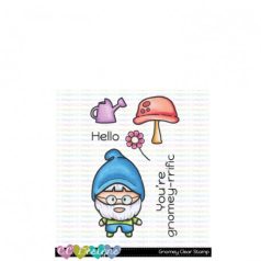   Szilikonbélyegző , C.C.Designs Clear Stamps / Gnomey - Törpe (1 csomag)