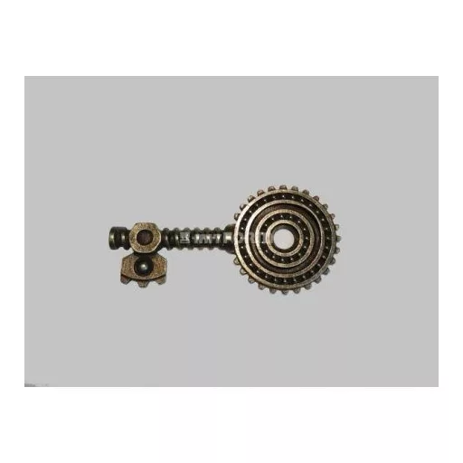 Fém díszítőelem MF5, Key 5 / MitForm Metal Trinkets - Kulcs 5 (1 db)
