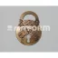Fém díszítőelem MF10, Padlock 4 / MitForm Metal Trinkets - Lakat 4 (1 db)