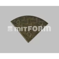   Fém díszítőelem MF15, Corner upper 4 / MitForm Metal Trinkets - Sarok 4 (1 db)
