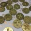 Fém díszítőelem MF88, Screw heads 20-24mm 9 / MitForm Metal Trinkets (1 db)
