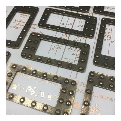 Fém díszítőelem MF91, Frame 3 / MitForm Metal Trinkets (1 db)