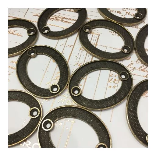Fém díszítőelem MF106, Frame 8 / MitForm Metal Trinkets (1 db)