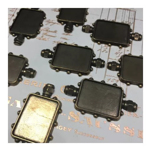 Fém díszítőelem MF107, Frame 9 / MitForm Metal Trinkets (1 db)