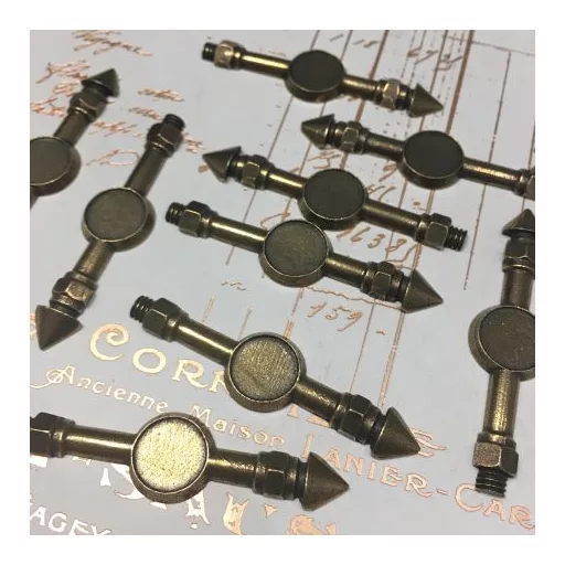 Fém díszítőelem MF109, Clock Hands 1.2 / MitForm Metal Trinkets (1 db)